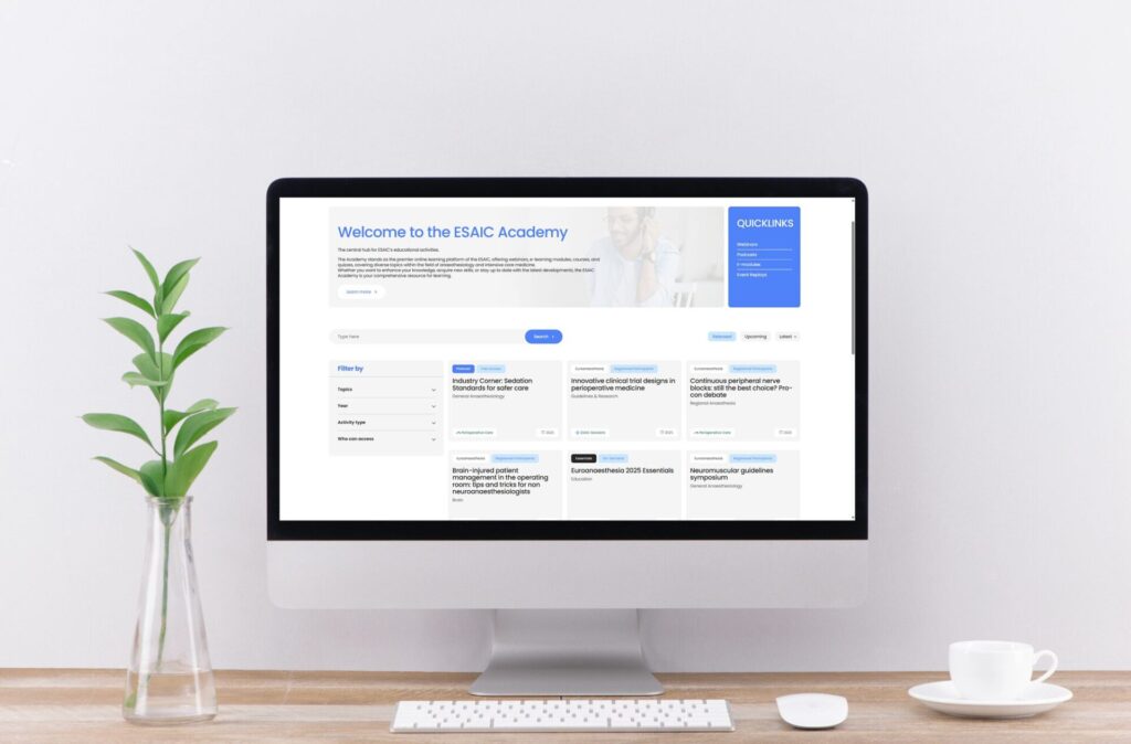 Introducing the new all-in-one ESAIC Academy ESAIC Academy Hub