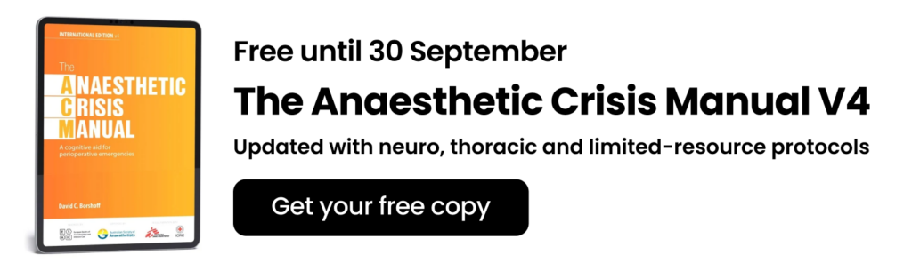 How do you remember all critical steps in an emergency situation? ESAIC ACM NL sept 2026 v3